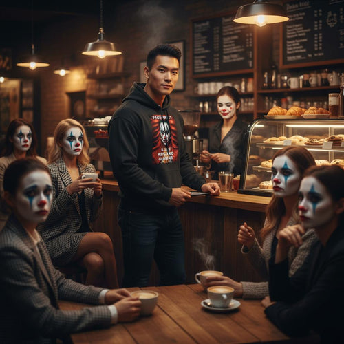Clown Makeup Hoodie