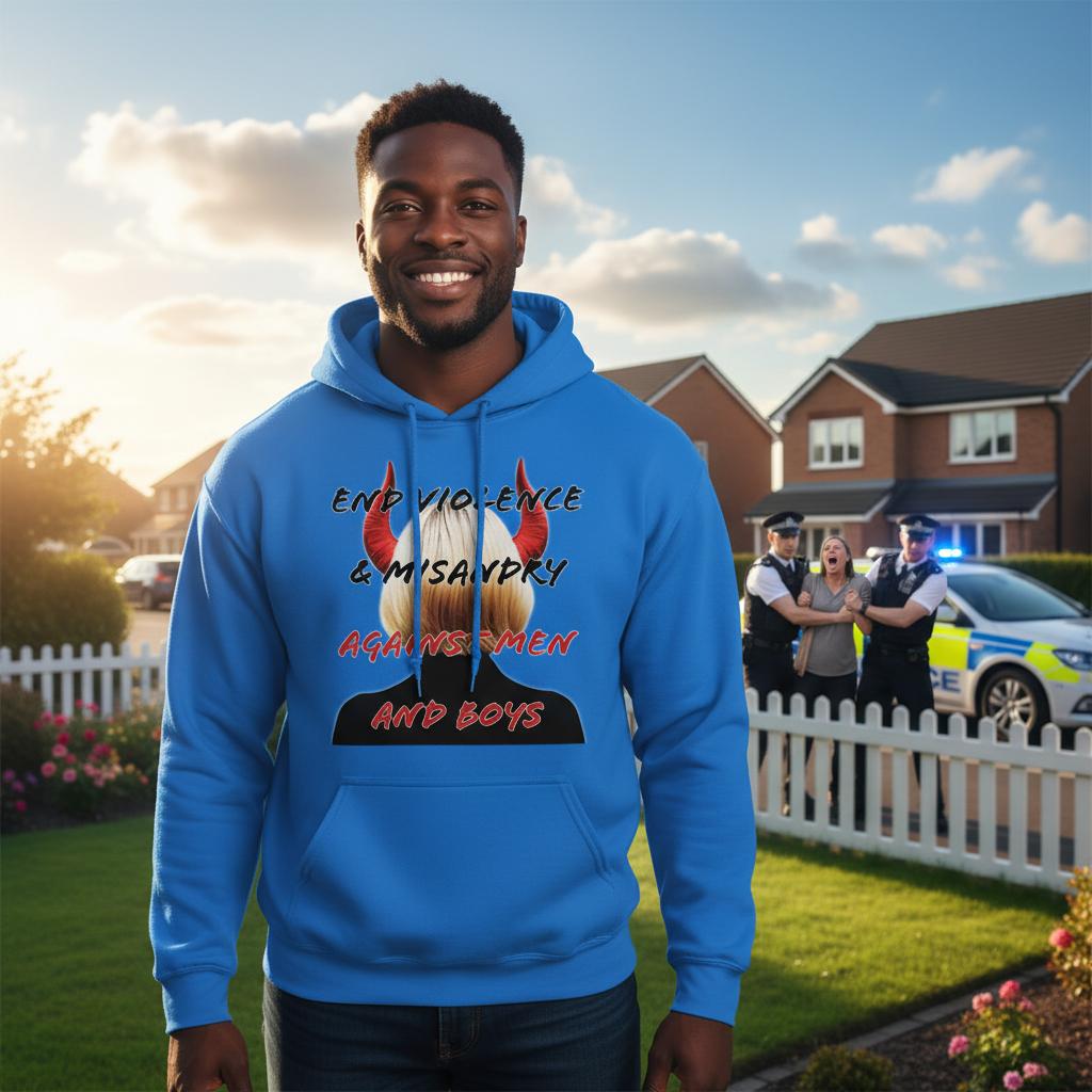 End Violence & Misandry Hoodie