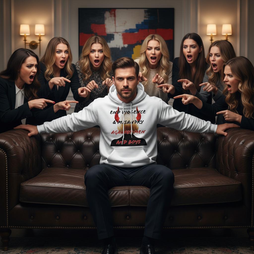 End Violence & Misandry Hoodie