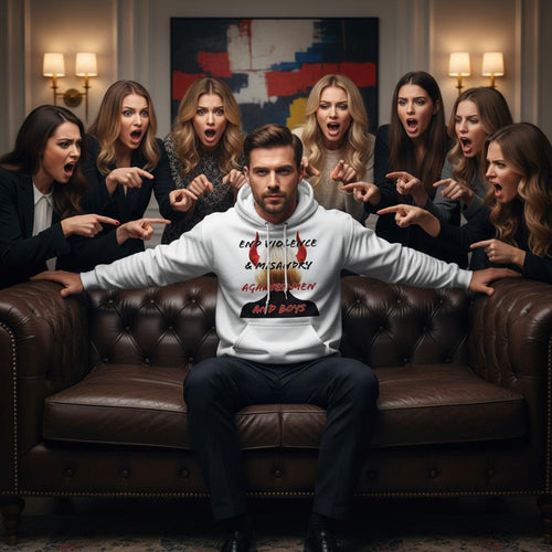 End Violence & Misandry Hoodie
