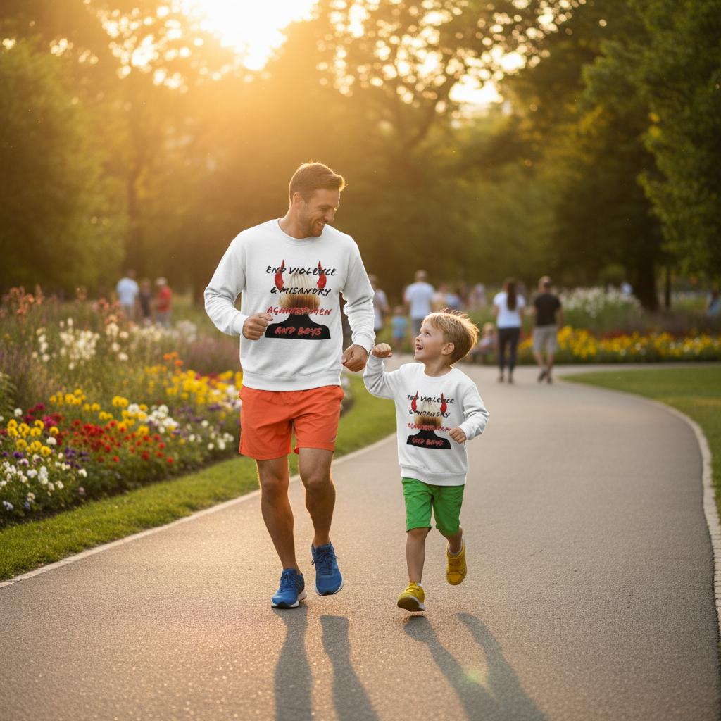 End Violence & Misandry Sweatshirt