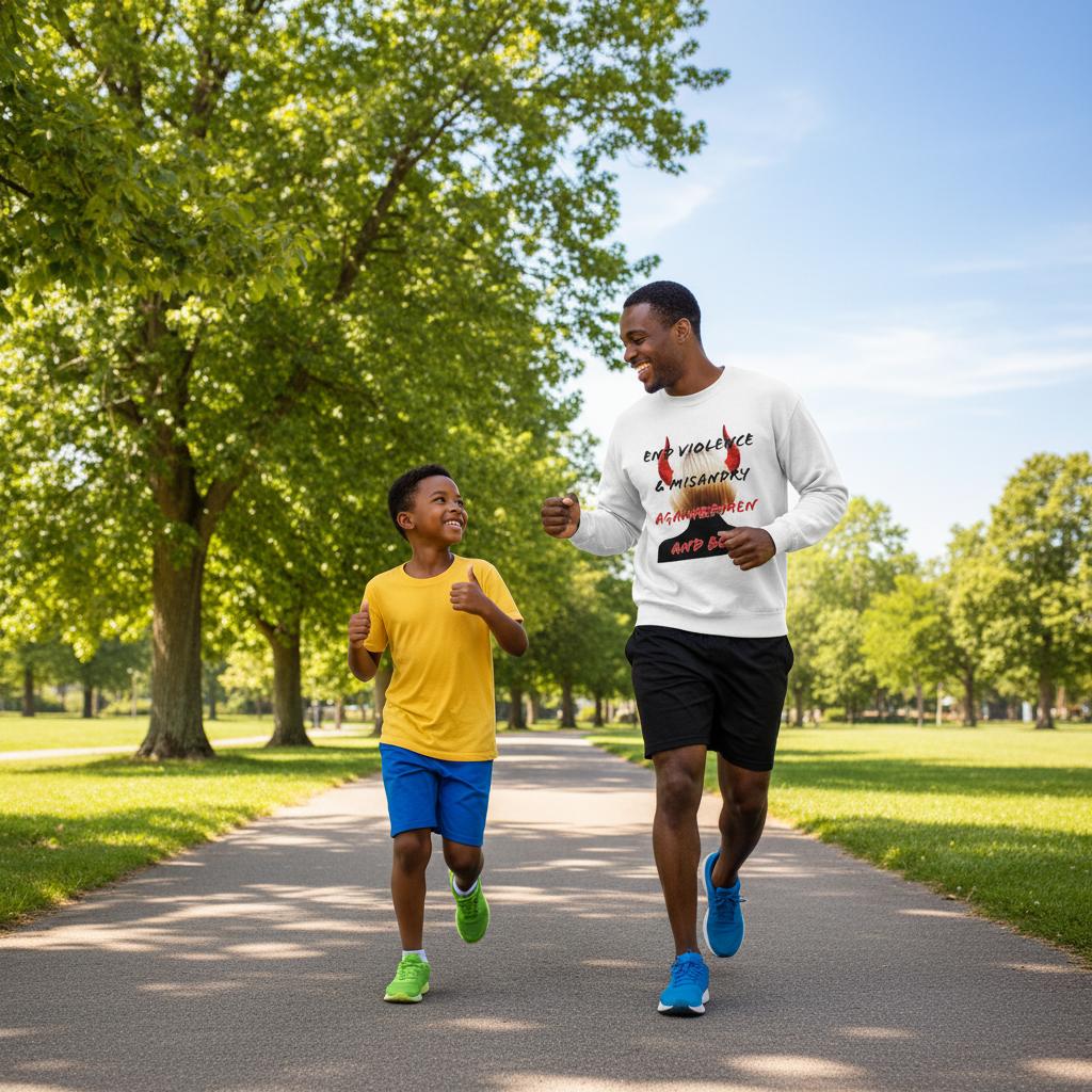 End Violence & Misandry Sweatshirt
