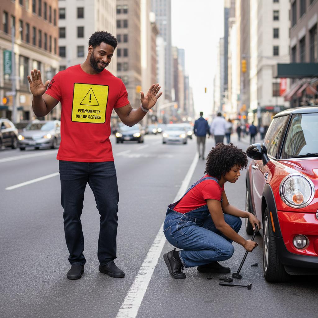 MGTOW - Permanently Out of Service T-Shirt