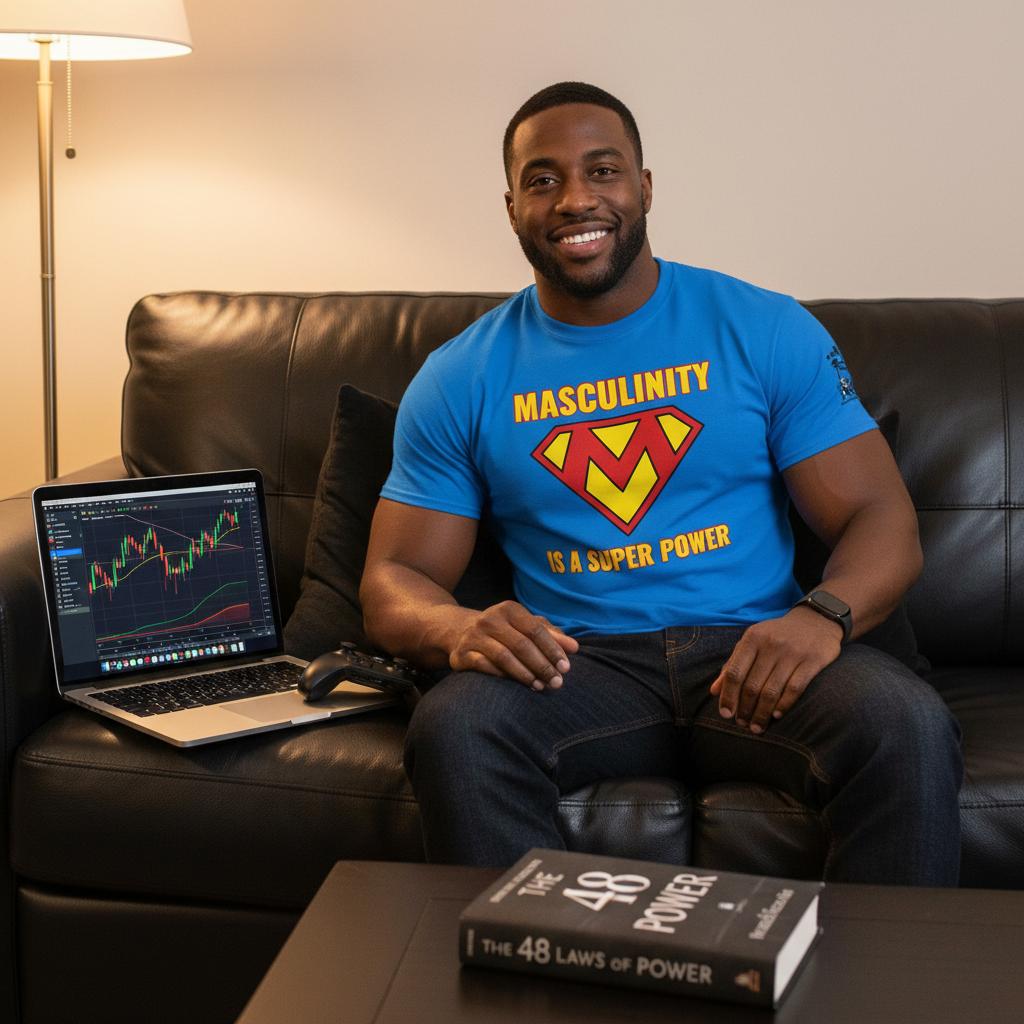 Masculinity is a Superpower T-Shirt – 100% Cotton