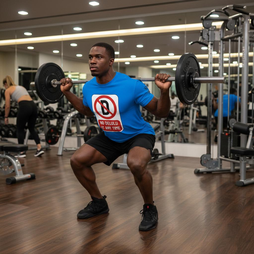 No Delulu T-Shirt – 100% Cotton